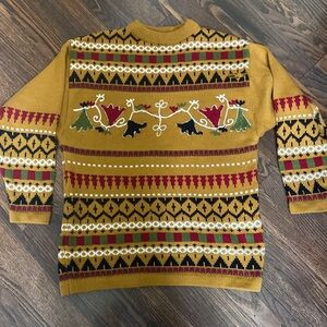 Woven Sweater